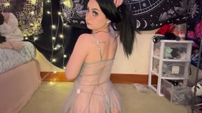 do you like when i shake and spread my goth fat ass and rub my titties and pussy for you