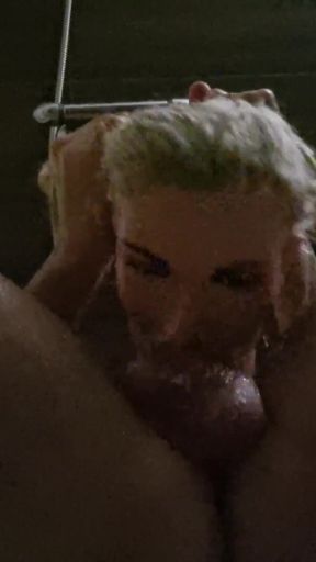 Throatpie under the shower