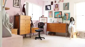 Friends explore their love for each other's sexy feet and juicy snatch