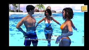Laylas Wet Wild Underwater Kiss + Bikini Temptation in 3D Hentai