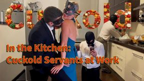 IN THE KITCHEN: CUCKOLD SERVANTS AT WORK