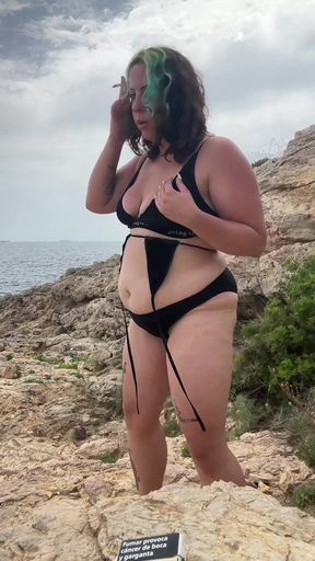 Changing Into My Bikini