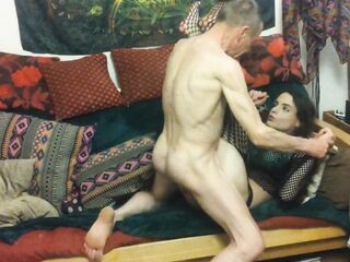 UK crossdresser banged and filled by Hung grandad