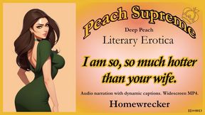 I am so, so much hotter than your wife. [POV Erotic Audio] ***Visualized Audio Caption Video***
