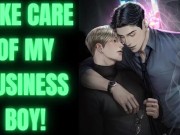 Dom Boss DILF makes you his obedient Sub...M4M ASMR rp (Deep voice Daddy)