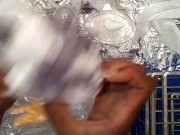 Playful Sings and Plays with! Washes Off Hands.