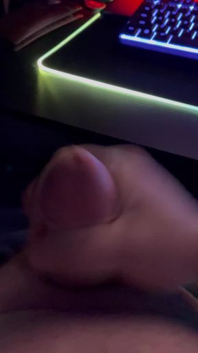 Quick Cum Time While Jerking off