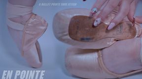 En Pointe - Ballet Pointe Shoe Fetish