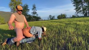 Leviwranglerxxx breeds country booty in gods country