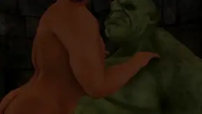 Massive Orc Dick Tears Him Open in Hot 3D Monster Anal Sex – XXXHentaiGayPorn