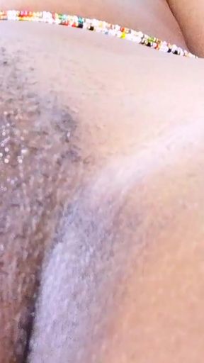 Female masturbation, Juicy, Hot and wet pussy ready for big dick. She misses her boyfriend and decided to do it herself   Clip 2