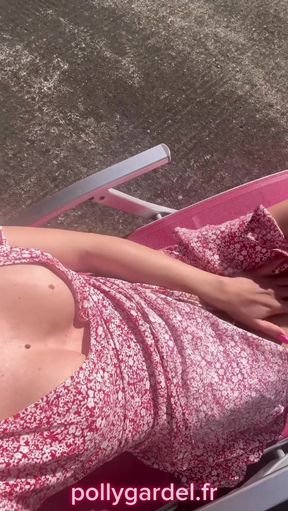 I get penetrated through all the holes! Polly Gardel, porn actress takes a lot of pleasure