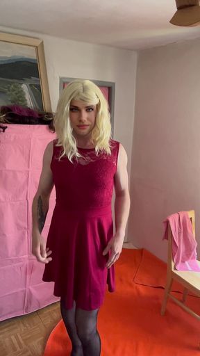 Sissy&#039;s Crossdresing show