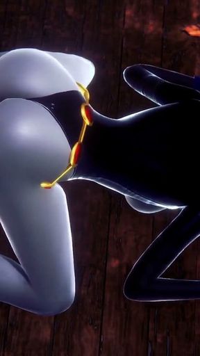 Raven Takes a Dildo - Titans Porn Parody
