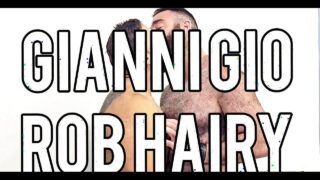 Mature couple of hairy guys enjoys raw bareback anal after intense blowjob