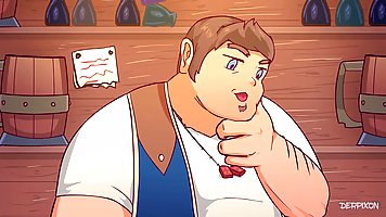 Cartoon babes are getting fucked by many men and moaning from pleasure during intense orgasms