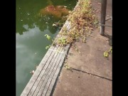 Hippie Boy Hikes Nude at Abandoned Campground