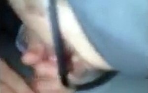 Bi couple at gloryhole