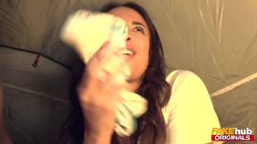 Behind-the-Scenes Laughter with Big-Ass Latina and Petite Black Babes