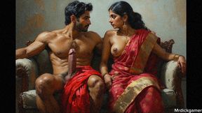 Aunty pussy big cock enjoying desi indian couple hardcore fucking