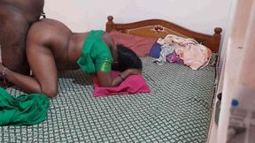 Desi bhabhi fucked  doggy style by boyfriend