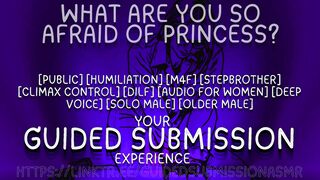 Stepbro asks, what are chu so afraid concerning princess? [DILF] [ASMR] [M4F] [x female listener]