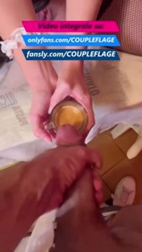 Fucked for MONEY by the old whoremaster at the restaurant