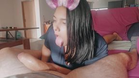 Sucking Cock with Snap Filter