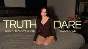 Rigged Truth or Dare: Cum Eating, Panties & Dildo Worship