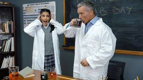 Sexual Scientific Experiment Goes Terribly Wrong - TeamSkeet