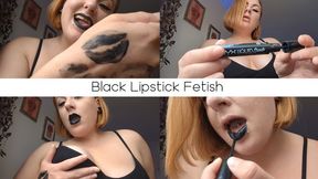 Black Lipstick Fetish