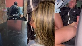 cantada no bar, comida na moita, belinha nao resistiu ao tesao da rua