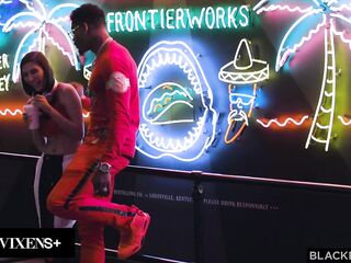 BLACKEDRAW Breathtaking model Gianna Desires BBC