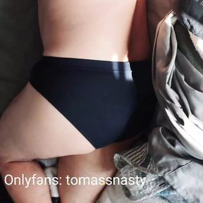 Farting in underwear. Fart fetish