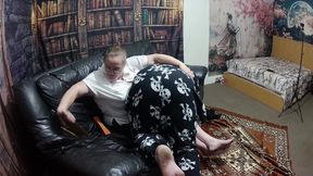 Part 2:- Domina Satana and Josephine OTK punishment