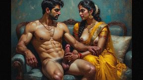 Indian office sex with new employee hot black indian bitch banged and cummed on her huge tits