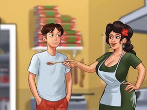 Summertime Saga: Hot Italian MILF From The Pizzeria