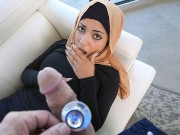 Hijab Hookup - Big Tits Muslim Gets Her Tight Twat Drilled Deep During Religious Observance