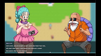 Bulma BALLS [ DRAGON BALL HENTAI Game ] Ep.4 OUTDOOR mermaid TITJOB !