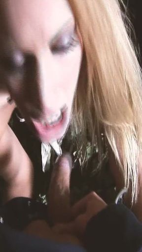 Horny Amazons Scene-1_busty Blonde Hottie Sucking Cocks in Bukkake