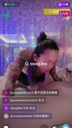 Tattoo Big titts got fucked in doggy style | Go search swag.live @lvy_pei