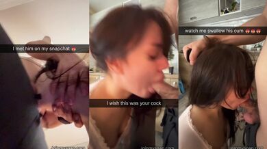 Cheating on my BF in college dorm and filmed it on snapchat