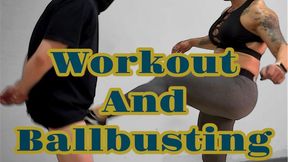 Workout and ballbusting