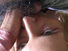 Blonde teen Kiara Knight hot POV blowjob and fucking on cam