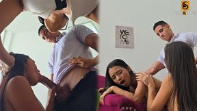 Emma Anturin and Leo Wild anal&#x1F44C; consultation with Kathylee &mdash;  overcoming fear for ass&#x1F351; play
