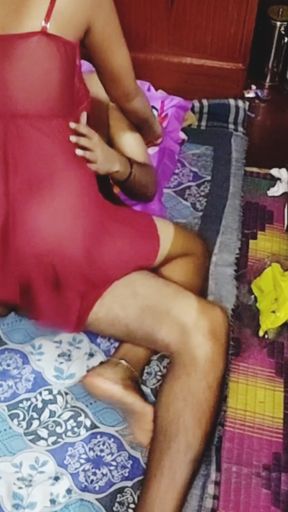 Desi whore booked for entire night.   Clip 2