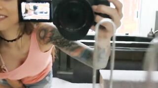 Mofos - Latina Sex Tapes - Inked Latina Goddess into Knee-Highs starring Stassi Sinclair