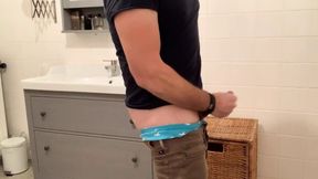Edging and Trying Sex Toys in the Bathroom, Full Version