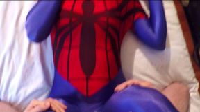 nylonxtreme - update #60 - zentai spidergirl sex fuck