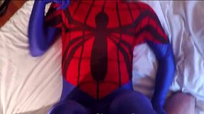 nylonxtreme - update #60 - zentai spidergirl sex fuck